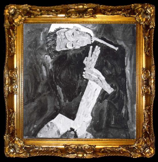 framed  Egon Schiele Lyricist, ta009-2